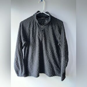 Eddie Bauer Fleece Quarter Zip Womens Size Large